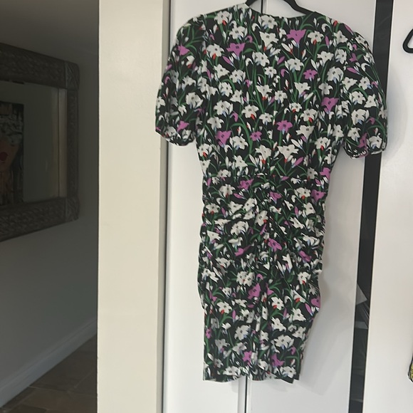 Veronica Beard floral short sleeve knee length dress - Picture 3 of 5